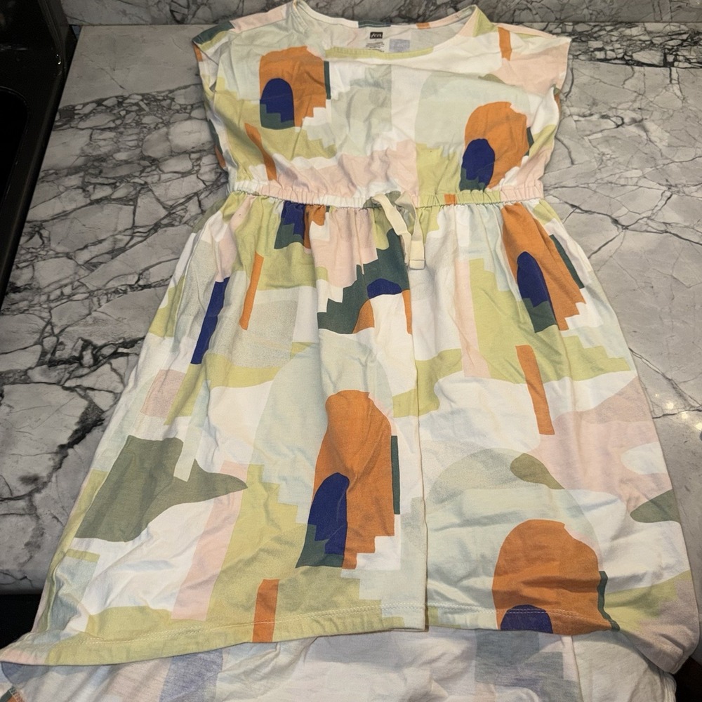 Tea Collection Girls Size 8 High Low Cotton Dress